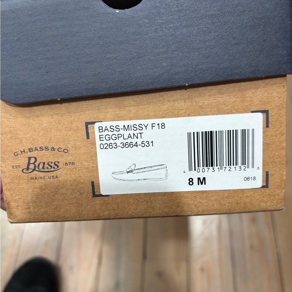 Women’s Burgundy Loafers - Picture 3 of 4